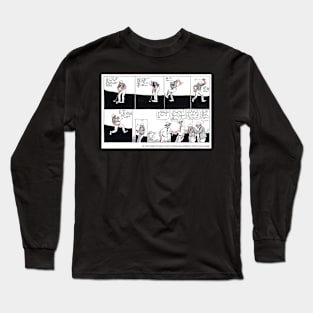 Low Score - Vintage Golf Cartoon Long Sleeve T-Shirt